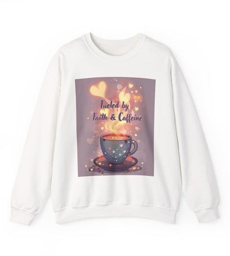 Fueled by Faith & Caffeine| Coffee Lover Faith Fueled - Woman's Crewneck Sweatshirt