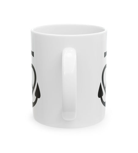 Faith, Love & Peace Ceramic Mug — Uplifting Christian Coffee Lovers Cup 11 oz & 15 oz