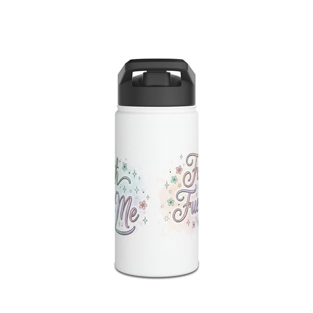 Faith Fuels Me Stainless Steel Water Bottle — Inspirational Pastel Travel Bottle