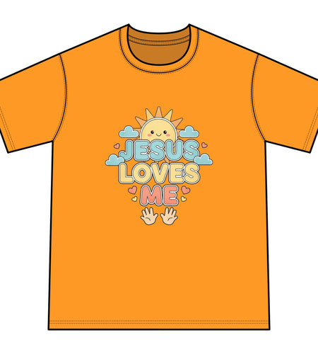 Jesus Loves Me Youth Tie-Dye Faith Inspired Tee Shirt