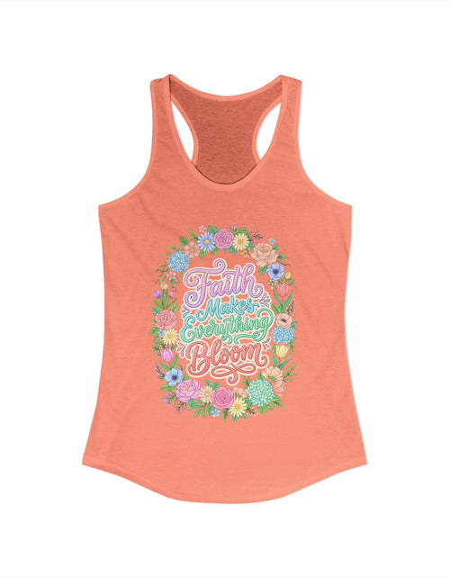 Load image into Gallery viewer, Faith Over Fear Women's Christian Tank Top – Inspirational Faith Shirt – Christian Summer Apparel
