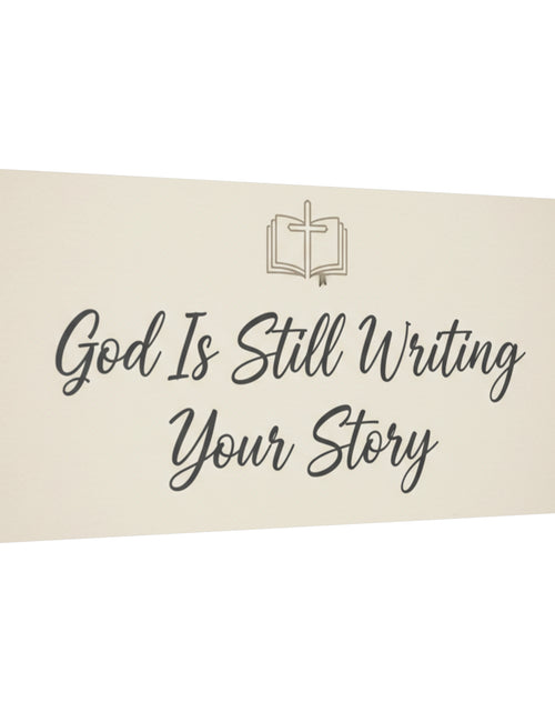 Load image into Gallery viewer, God Is Still Writing Your Story Canvas Wall Art Home Decor - Inspirational Church Art
