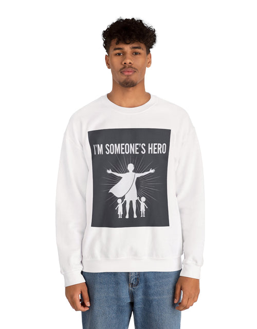Load image into Gallery viewer, I'm Someone's Hero Unisex Heavy Blend™ Crewneck Sweatshirt
