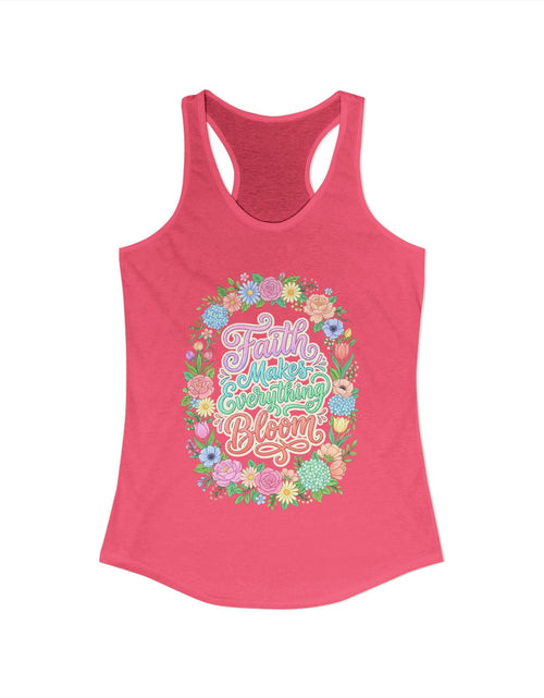 Load image into Gallery viewer, Faith Over Fear Women's Christian Tank Top – Inspirational Faith Shirt – Christian Summer Apparel

