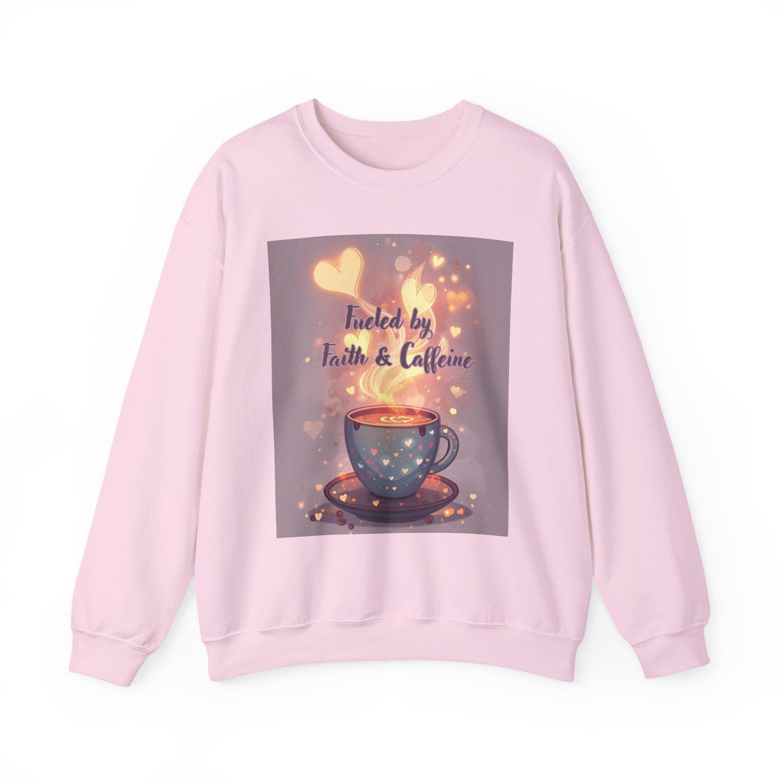 Fueled by Faith & Caffeine| Coffee Lover Faith Fueled - Woman's Crewneck Sweatshirt
