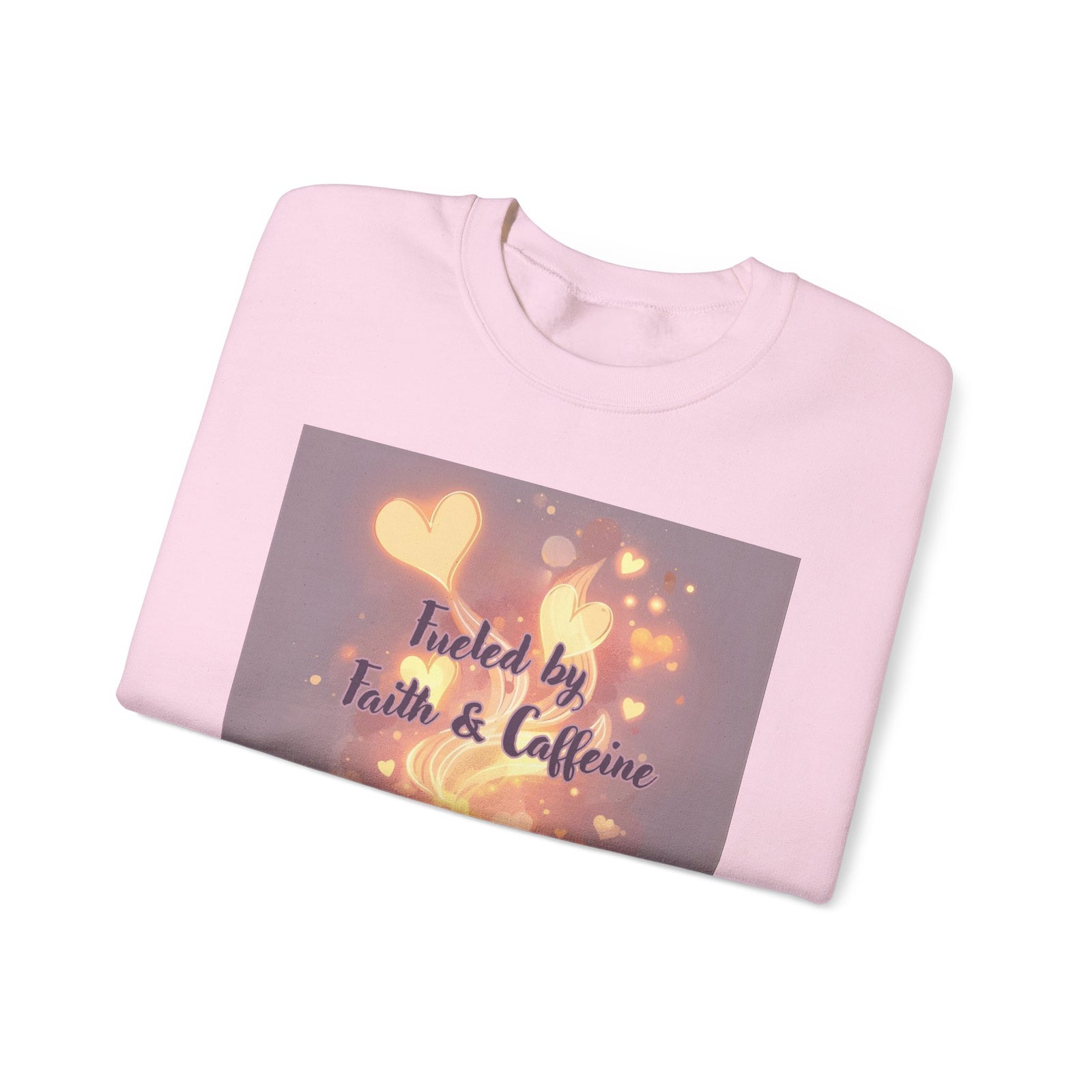 Fueled by Faith & Caffeine| Coffee Lover Faith Fueled - Woman's Crewneck Sweatshirt