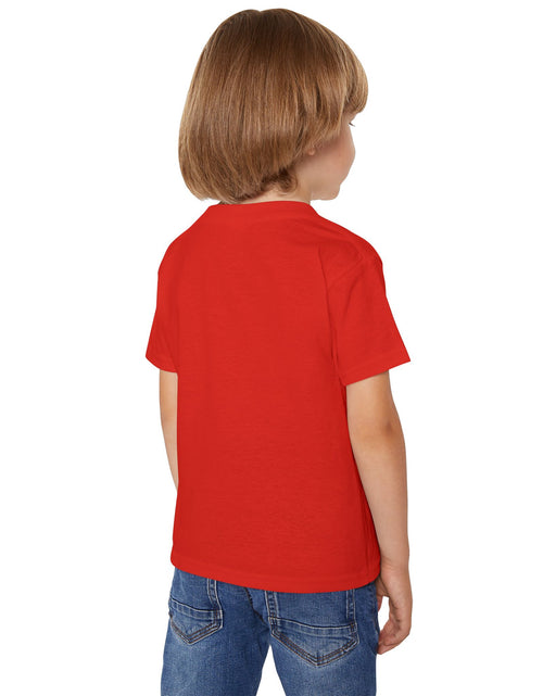 Load image into Gallery viewer, Sunny Cloud Toddler T‑Shirt — Cute Sun &amp; Cloud Graphic Tee for Kids

