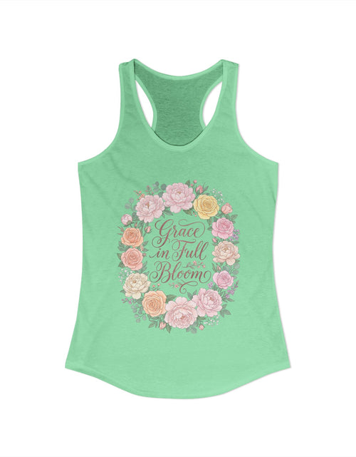 Load image into Gallery viewer, Faith Grows Here Women's Christian Tank Top – Inspirational Faith Apparel – Summer Christian Shirt
