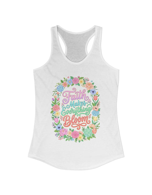 Load image into Gallery viewer, Faith Over Fear Women's Christian Tank Top – Inspirational Faith Shirt – Christian Summer Apparel
