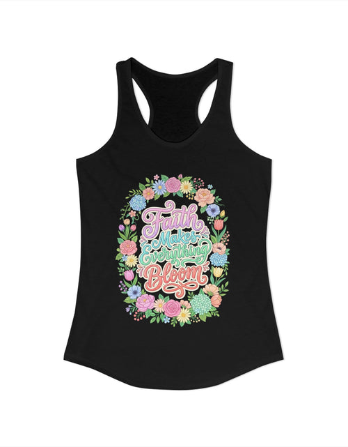 Load image into Gallery viewer, Faith Over Fear Women's Christian Tank Top – Inspirational Faith Shirt – Christian Summer Apparel
