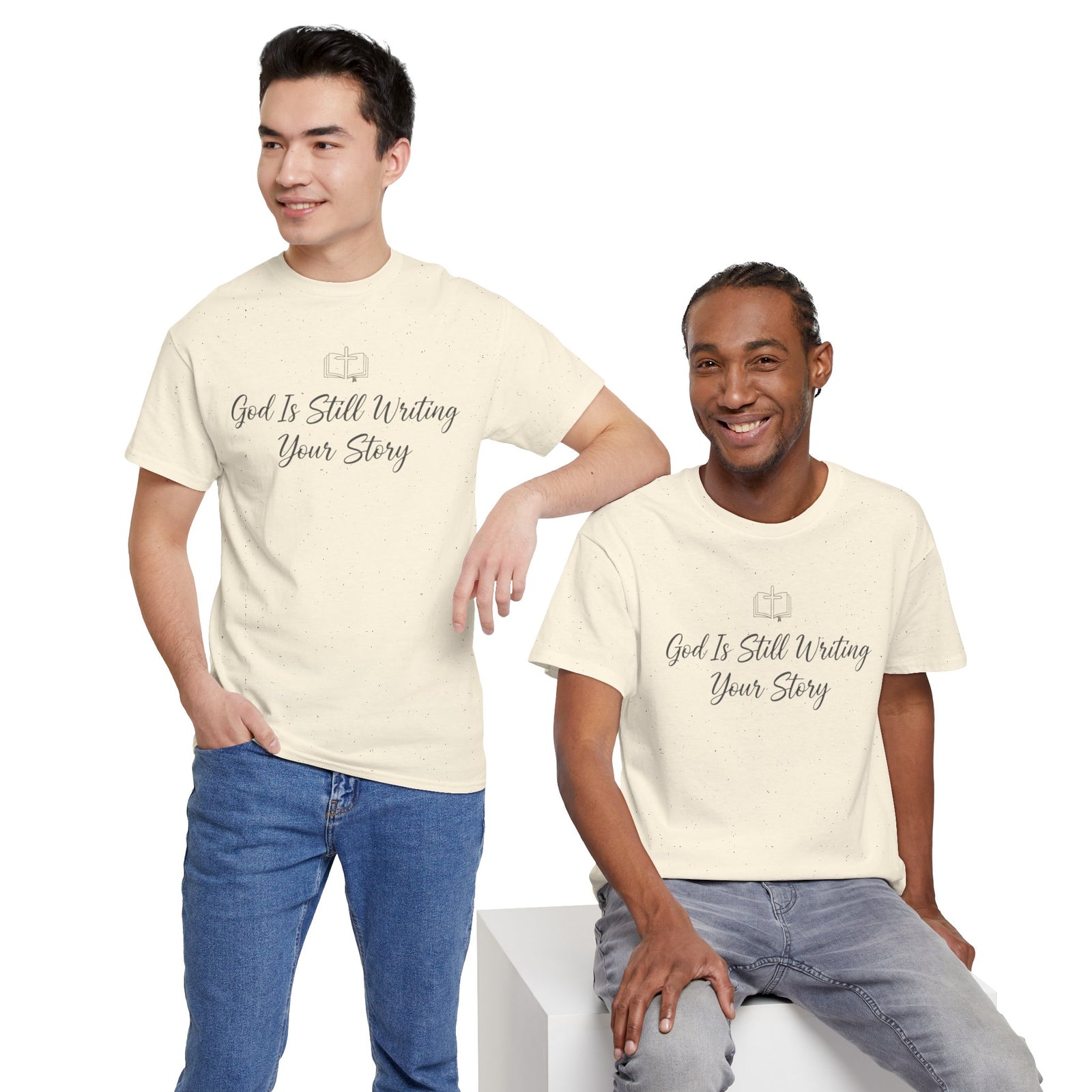 God Is Still Writing Your Story Tee — Inspirational Christian Faith Men's & Women's T-Shirt