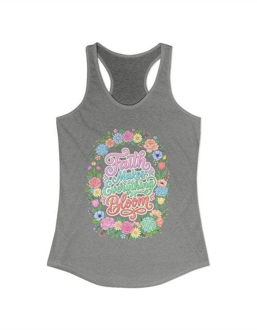 Load image into Gallery viewer, Faith Over Fear Women's Christian Tank Top – Inspirational Faith Shirt – Christian Summer Apparel
