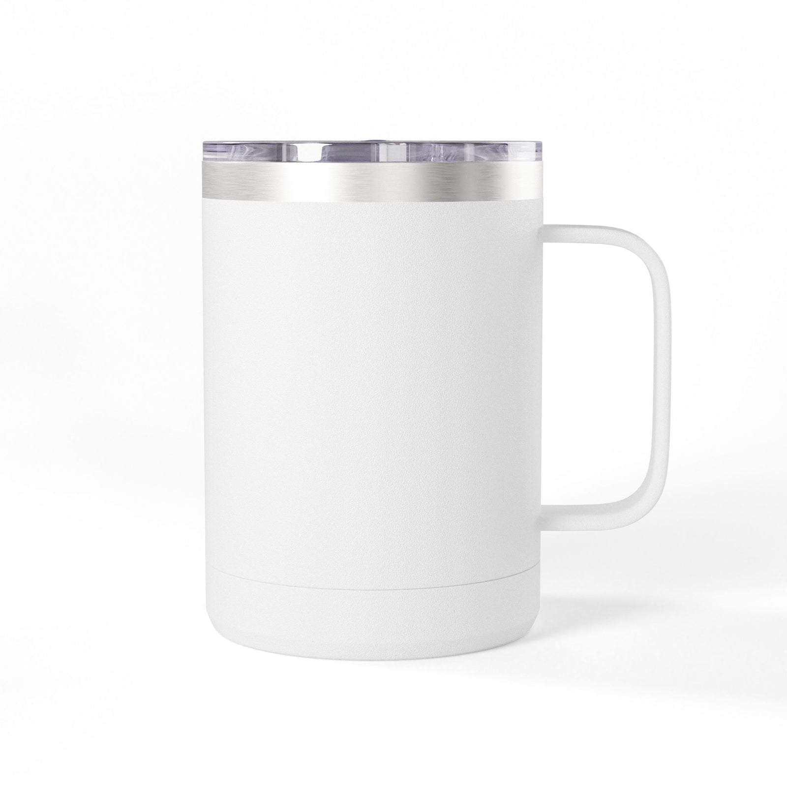15oz Insulated Coffee Tumbler Mug — "Faith Fuels Me" Pastel Star Design
