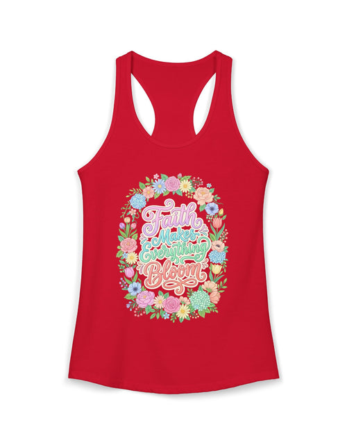 Load image into Gallery viewer, Faith Over Fear Women's Christian Tank Top – Inspirational Faith Shirt – Christian Summer Apparel
