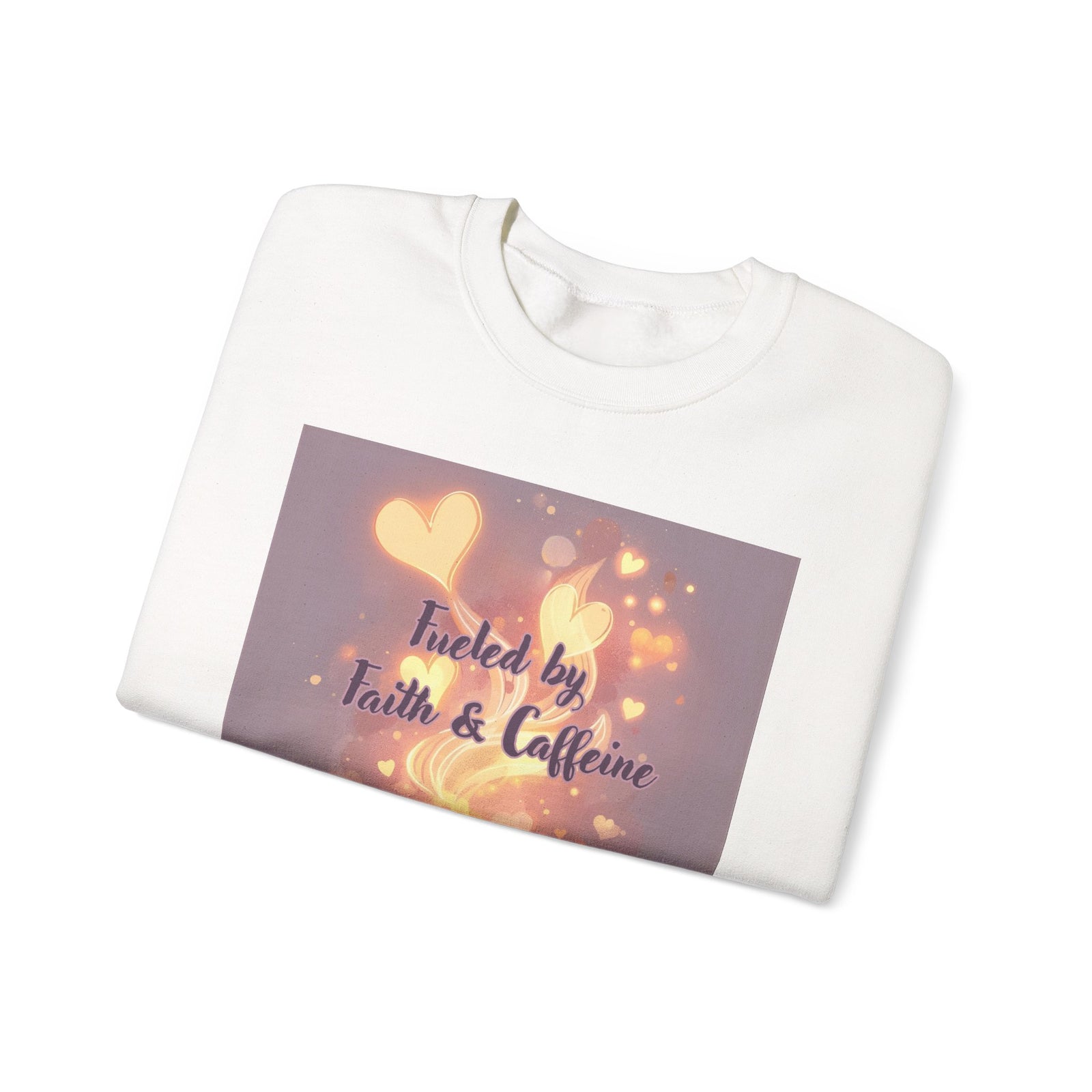 Fueled by Faith & Caffeine| Coffee Lover Faith Fueled - Woman's Crewneck Sweatshirt