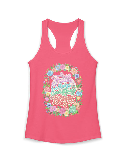 Load image into Gallery viewer, Faith Over Fear Women's Christian Tank Top – Inspirational Faith Shirt – Christian Summer Apparel
