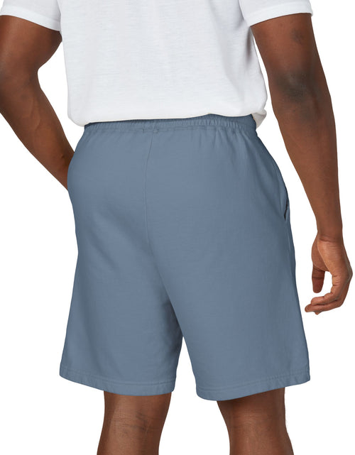Load image into Gallery viewer, Men’s Faith Over Fear Fleece Shorts – Christian Graphic Lounge Shorts, Casual Spring Summer Athleisure

