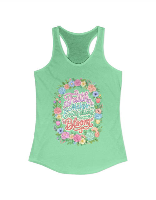 Load image into Gallery viewer, Faith Over Fear Women's Christian Tank Top – Inspirational Faith Shirt – Christian Summer Apparel
