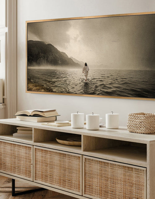 Load image into Gallery viewer, Walking On Water - Faith Wall Art V
