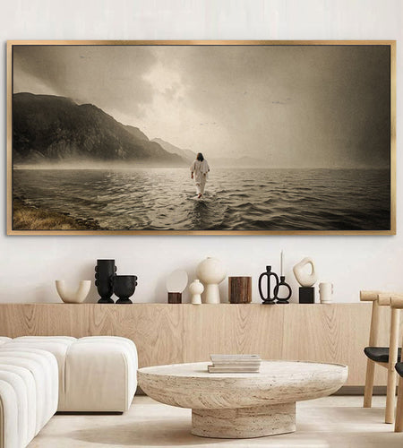Walking On Water - Faith Wall Art V