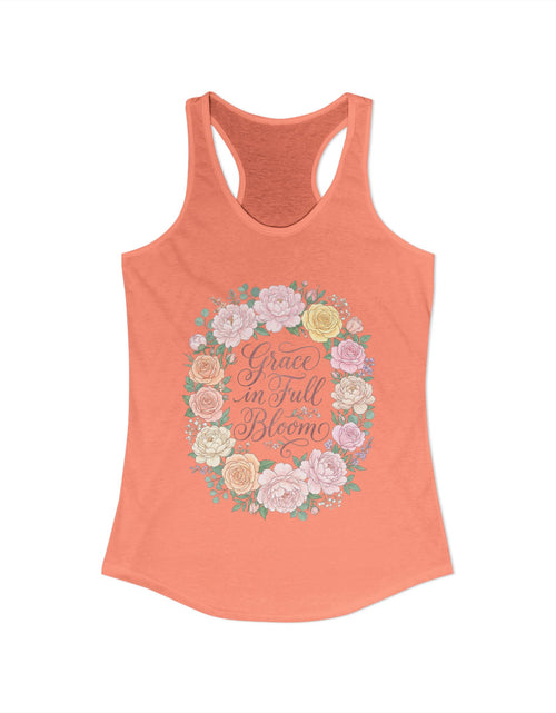 Load image into Gallery viewer, Faith Grows Here Women's Christian Tank Top – Inspirational Faith Apparel – Summer Christian Shirt
