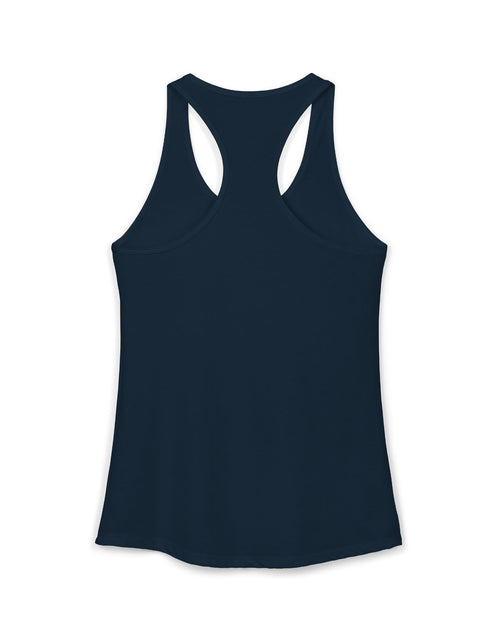 Load image into Gallery viewer, Faith Grows Here Women’s Racerback Tank, Christian Inspirational Tank Top, Faith-Based Apparel, Minimalist Scripture Style Top, Everyday Encouragement Shirt

