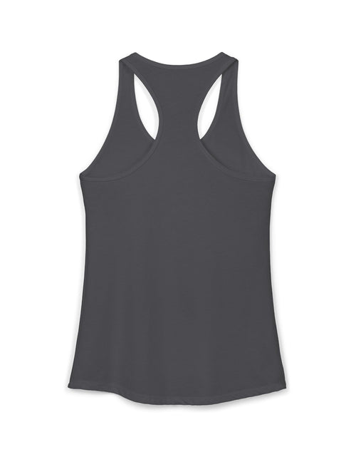 Load image into Gallery viewer, Faith Grows Here Women’s Racerback Tank, Christian Inspirational Tank Top, Faith-Based Apparel, Minimalist Scripture Style Top, Everyday Encouragement Shirt
