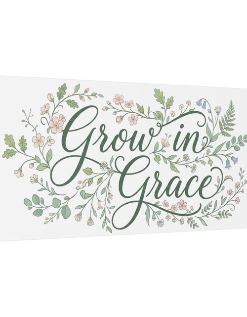 Load image into Gallery viewer, Grow in Grace Floral Wall Canvas - Home Comfort Decor
