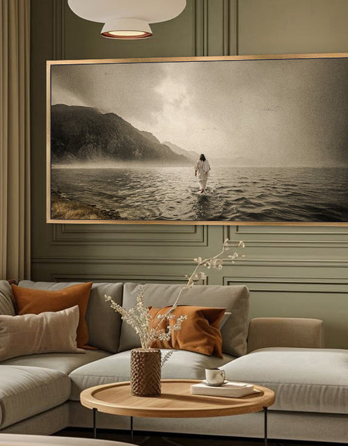 Load image into Gallery viewer, Walking On Water - Faith Wall Art V
