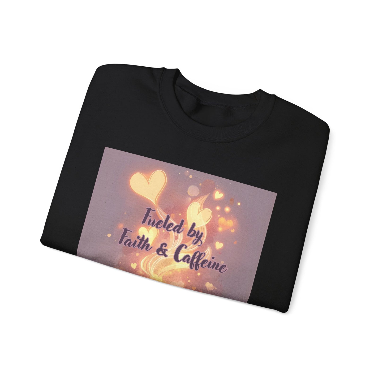 Fueled by Faith & Caffeine| Coffee Lover Faith Fueled - Woman's Crewneck Sweatshirt