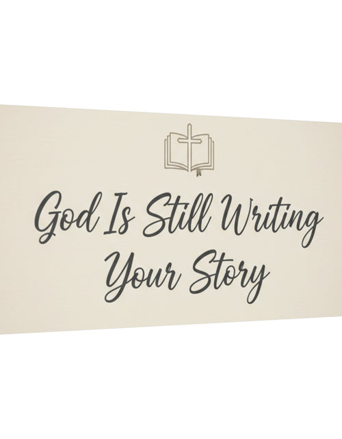 Load image into Gallery viewer, God Is Still Writing Your Story Canvas Wall Art Home Decor - Inspirational Church Art
