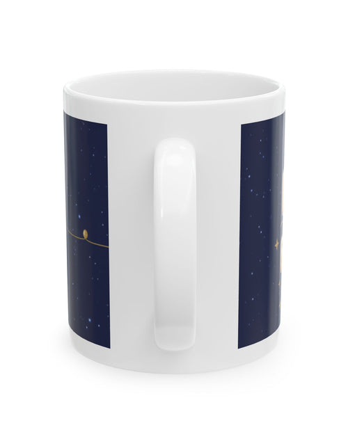 Load image into Gallery viewer, Loved Beyond Measure Ceramic Mug gift— Inspirational Faith and Cross Design (11oz &amp; 15oz)
