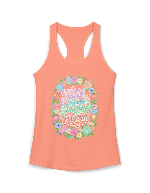 Load image into Gallery viewer, Faith Over Fear Women's Christian Tank Top – Inspirational Faith Shirt – Christian Summer Apparel
