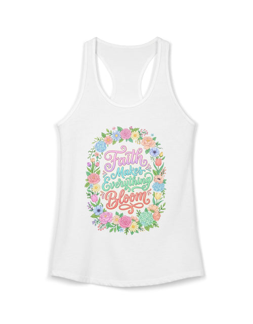 Load image into Gallery viewer, Faith Over Fear Women's Christian Tank Top – Inspirational Faith Shirt – Christian Summer Apparel

