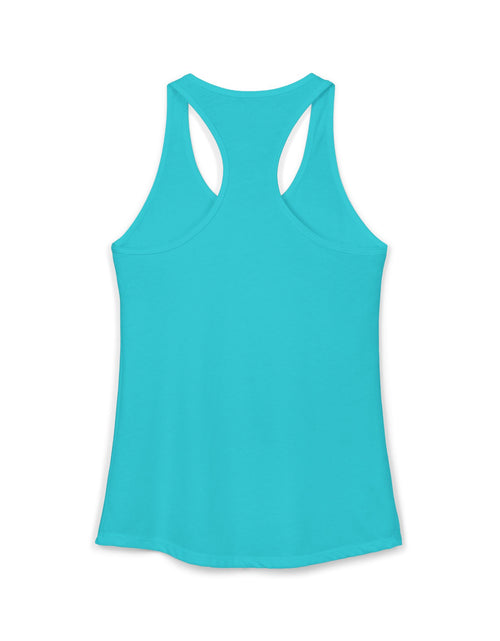 Load image into Gallery viewer, Faith Over Fear Christian Racerback Tank – Floral Faith Tank Top for Women – Inspirational Church Summer Tank – Christian Gift for Her
