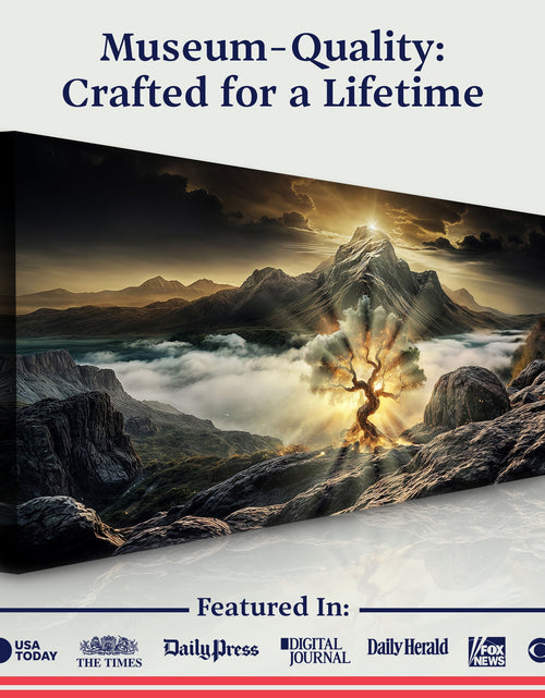 Load image into Gallery viewer, Burning Bush - Faith Wall Art II
