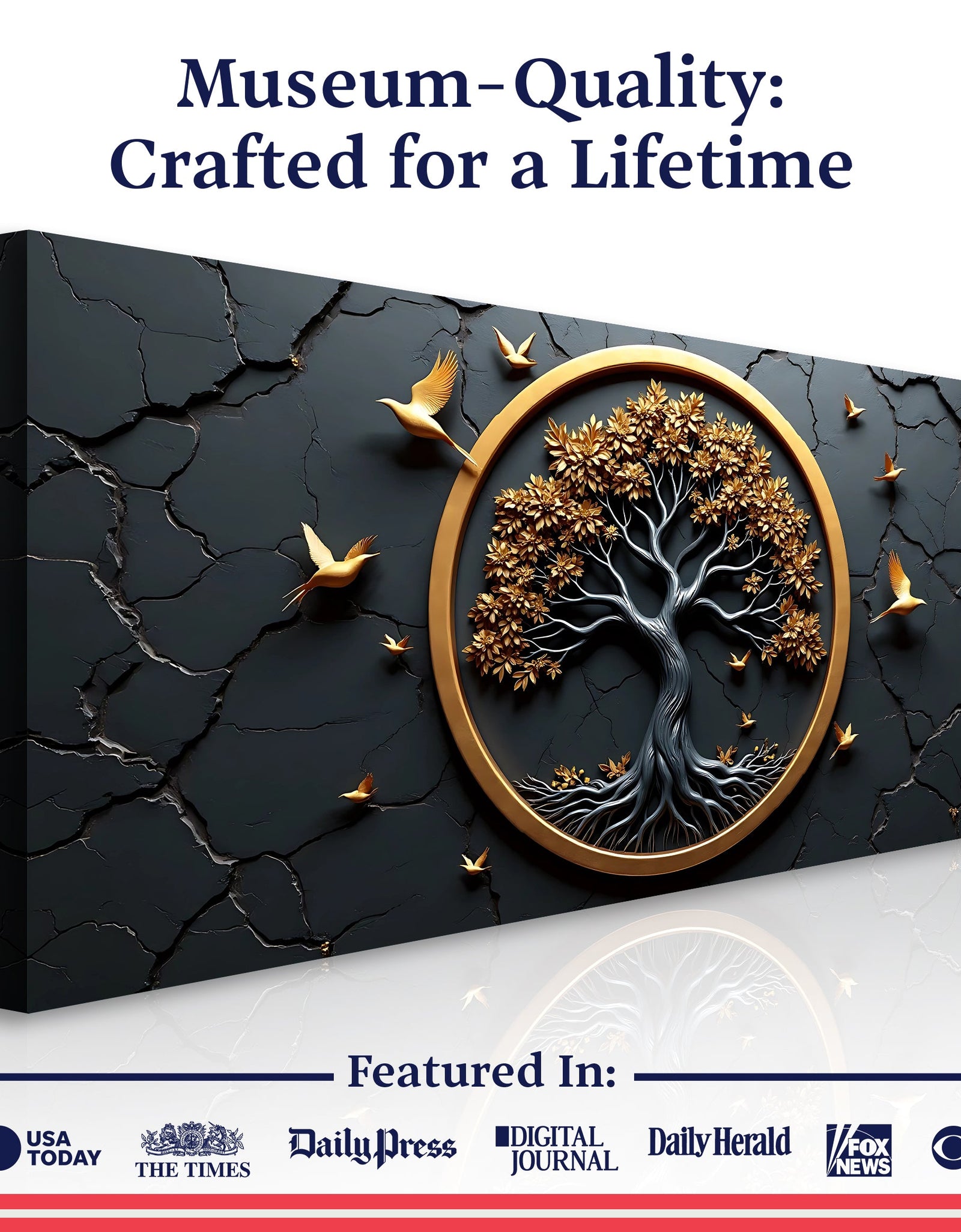 3D Celtic Tree of Life Wall Art IV