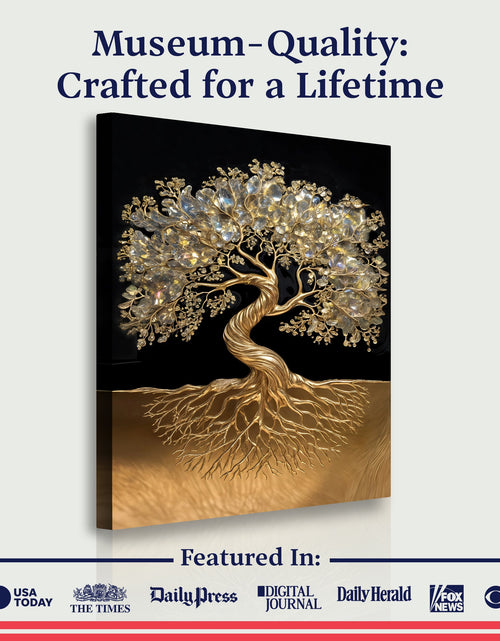 Load image into Gallery viewer, 3D Minimalist Tree of Life Wall Art
