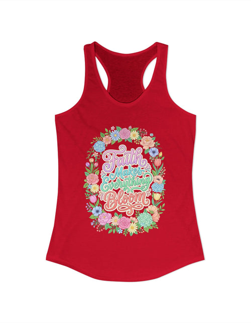 Load image into Gallery viewer, Faith Over Fear Women's Christian Tank Top – Inspirational Faith Shirt – Christian Summer Apparel
