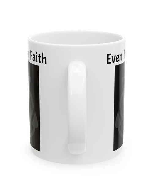 Load image into Gallery viewer, Anchor of Faith Ceramic Mug — "Even in Weakness I am Anchored" Christian Coffee Cup 11 oz &amp; 15 oz
