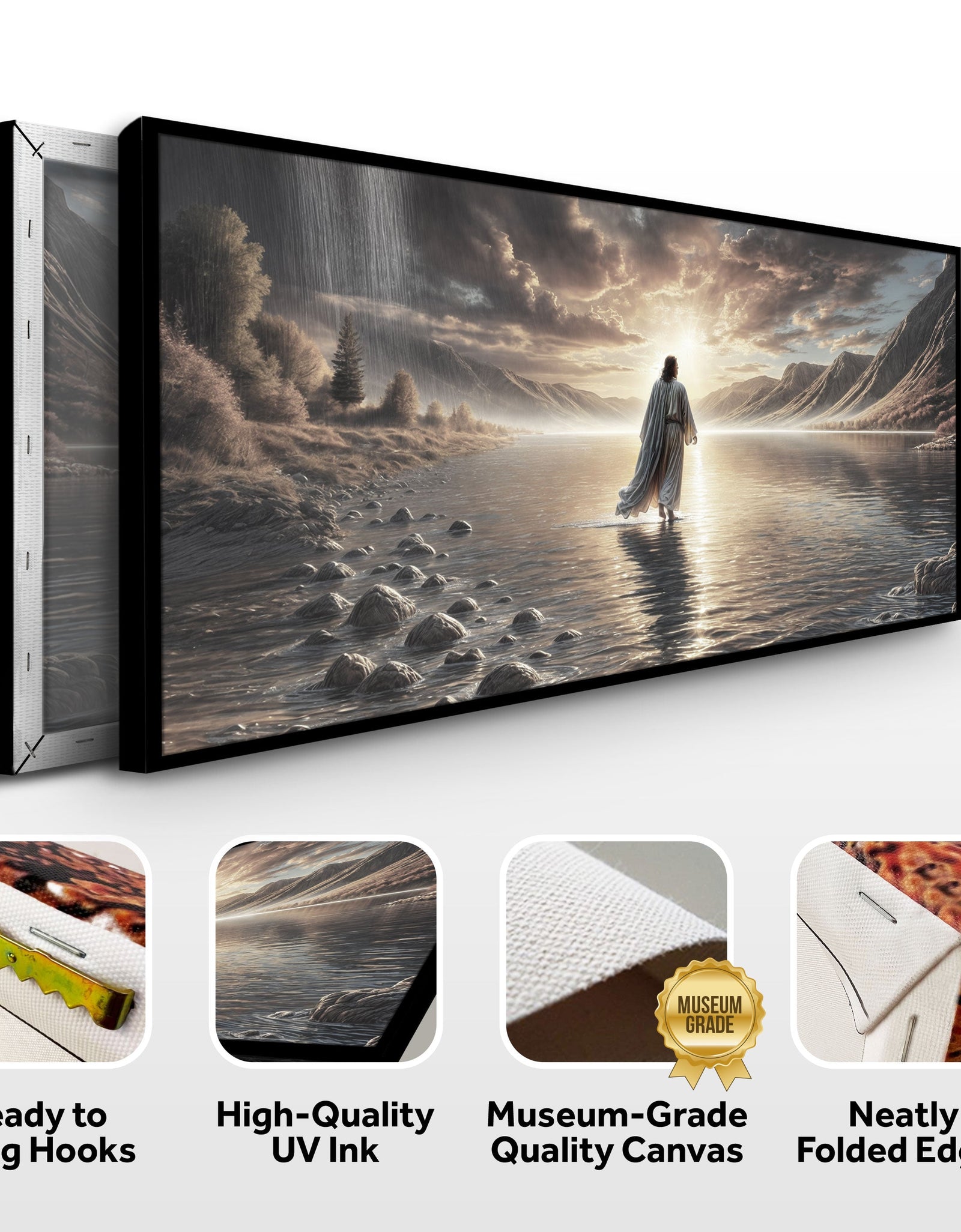 Walking on Water - Faith Wall Art II