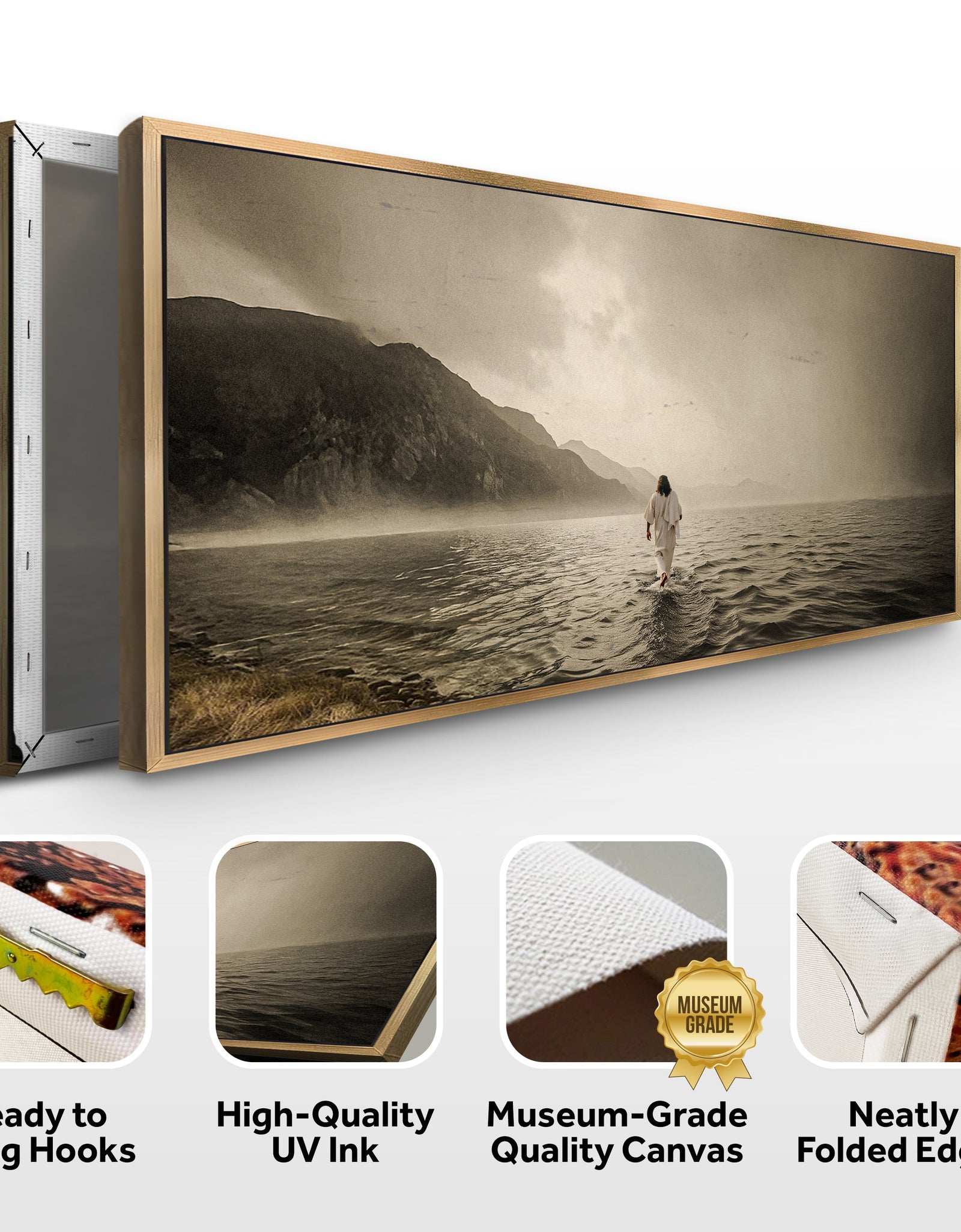 Walking On Water - Faith Wall Art V