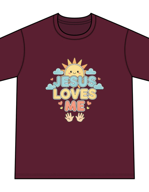 Load image into Gallery viewer, Jesus Loves Me Youth Tie-Dye Faith Inspired Tee Shirt
