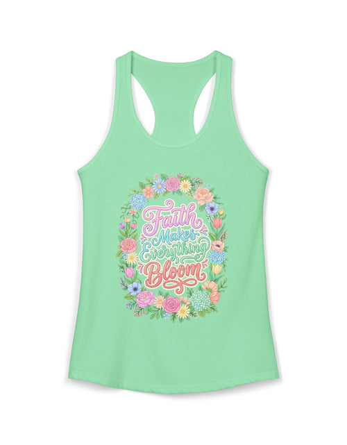 Load image into Gallery viewer, Faith Over Fear Women's Christian Tank Top – Inspirational Faith Shirt – Christian Summer Apparel
