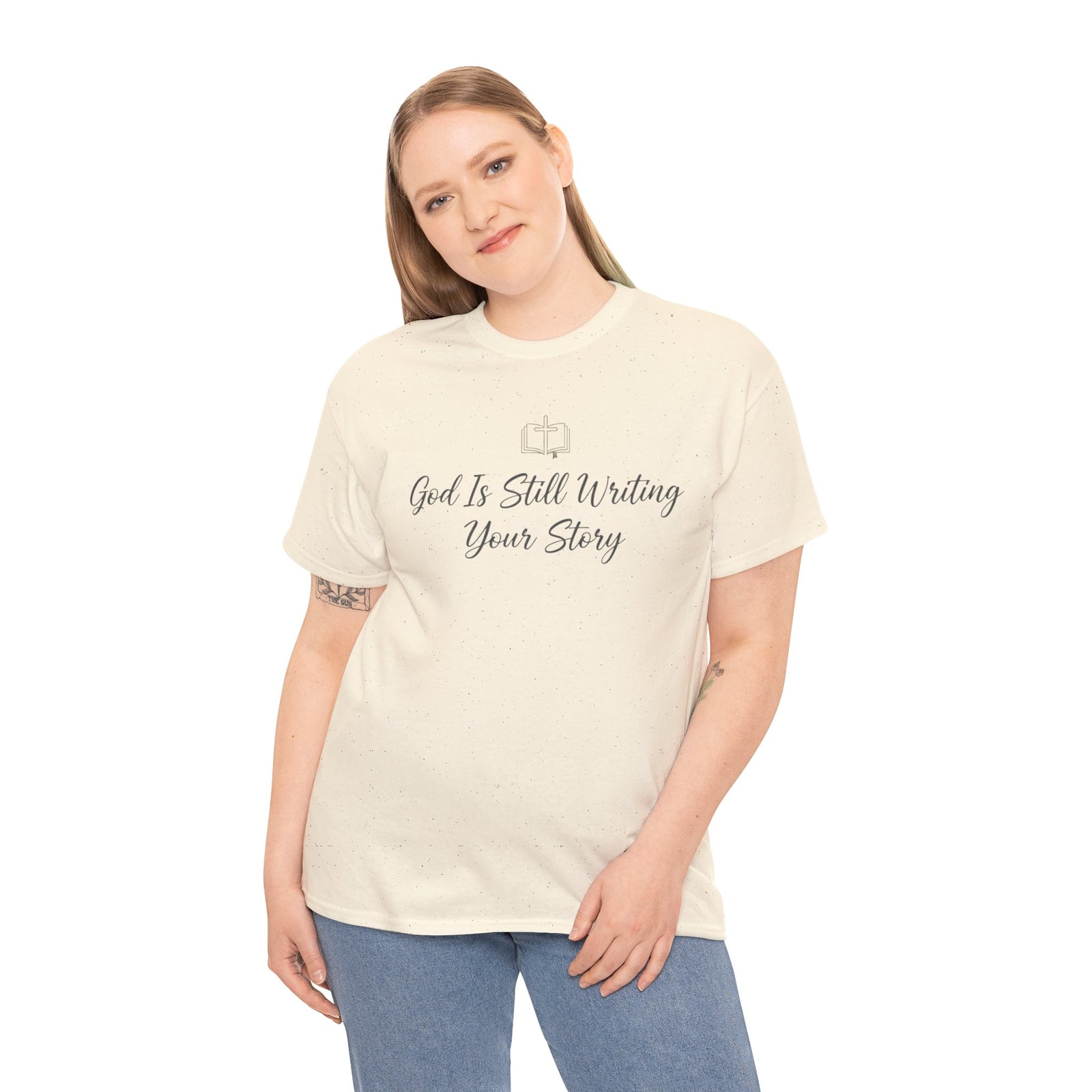 God Is Still Writing Your Story Tee — Inspirational Christian Faith Men's & Women's T-Shirt