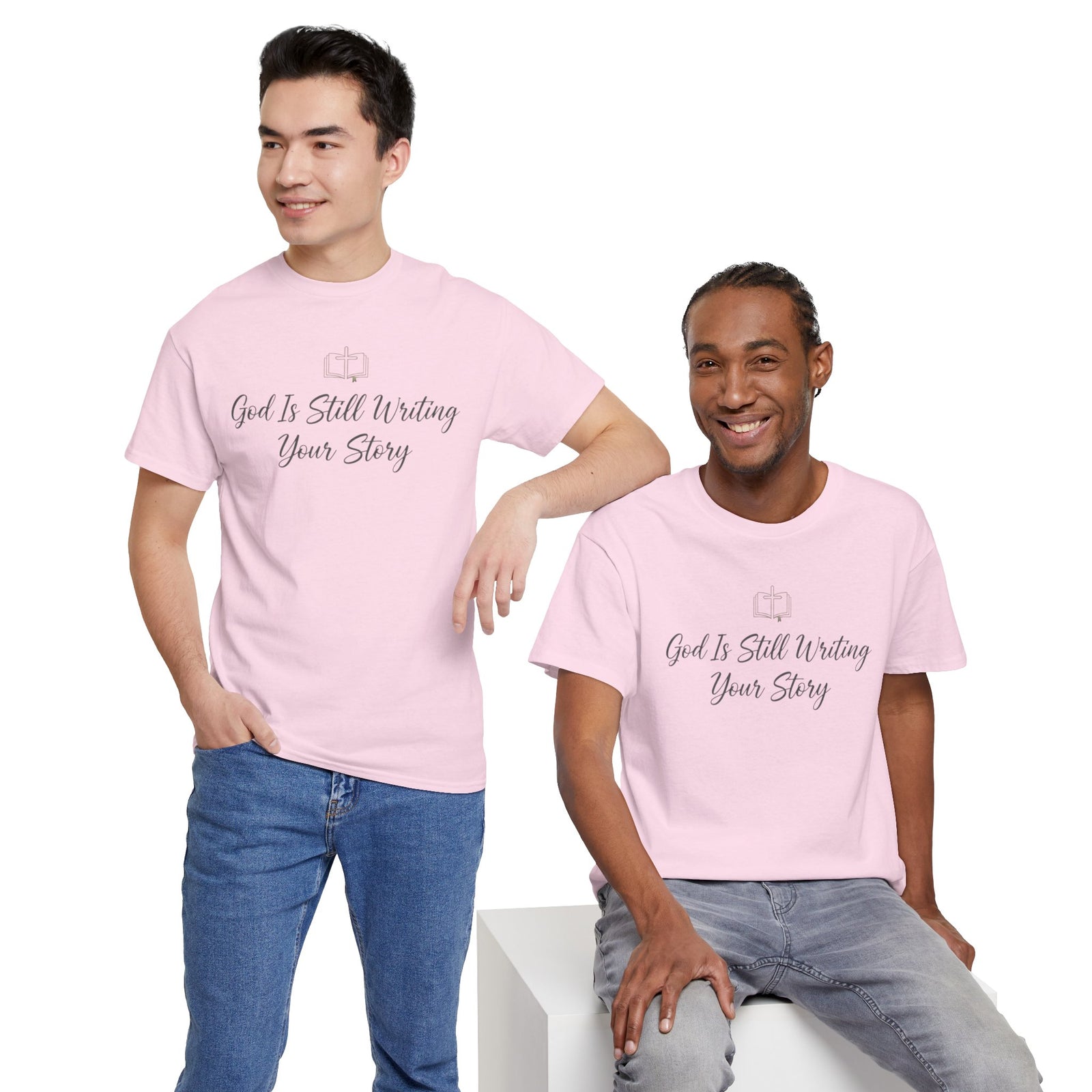 God Is Still Writing Your Story Tee — Inspirational Christian Faith Men's & Women's T-Shirt