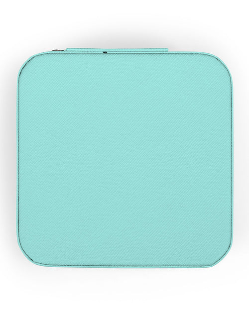 Load image into Gallery viewer, Faith Jewelry Travel Case – Cute Compact Organizer with 'Faith Love Hope' Design For Women and girls
